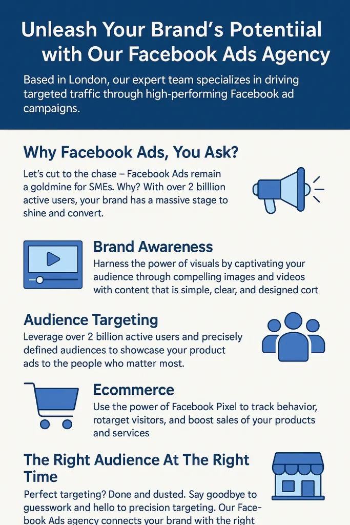 info Graphic Fb ads and Facebook ads agency